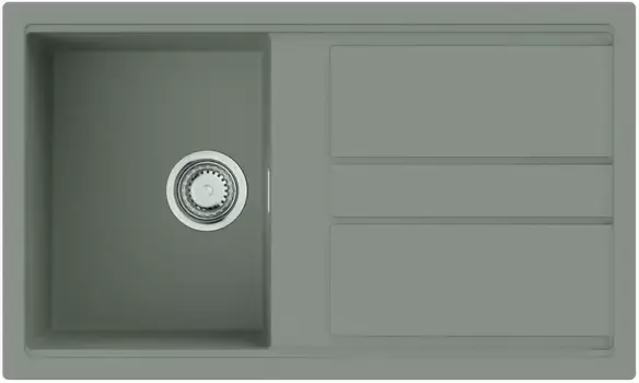 Мойка кухонная Omoikiri Kitagawa Artceramic 86х51 4993250 зеленый матовый, wind green