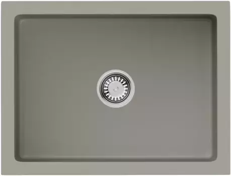 Мойка кухонная Omoikiri Mikura Natceramic 61х46 серый матовый, cappuccino coffee
