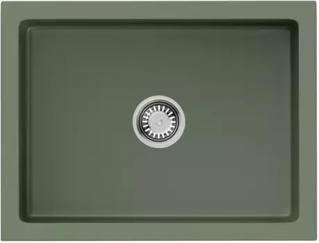 Мойка кухонная Omoikiri Mikura Natceramic 61х46 зеленый матовый, olive
