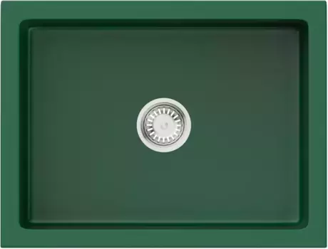 Мойка кухонная Omoikiri Mikura Natceramic 61х46 зеленый матовый, royal green