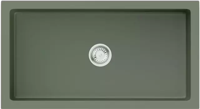 Мойка кухонная Omoikiri Mikura Natceramic 76х46 зеленый матовый, olive