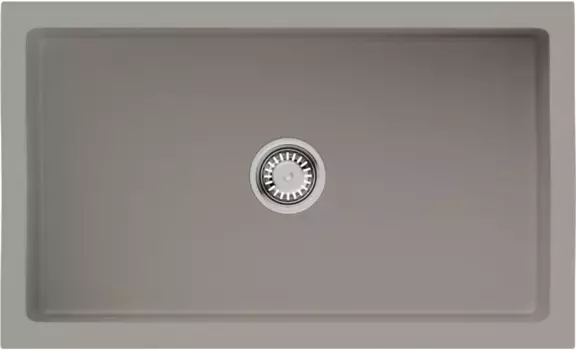Мойка кухонная Omoikiri Mikura Natceramic 84х46 серый матовый, cappuccino coffee