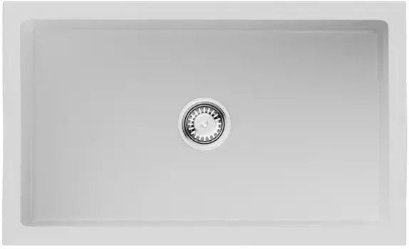Мойка кухонная Omoikiri Mikura Natceramic 76х46 белый глянцевый