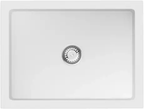 Мойка кухонная Omoikiri Mikura Natceramic 61х46 белый матовый