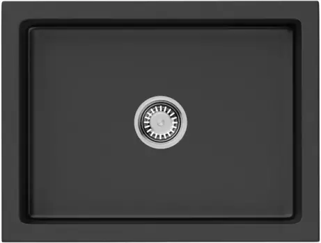 Мойка кухонная Omoikiri Mikura Natceramic 61х46 черный матовый