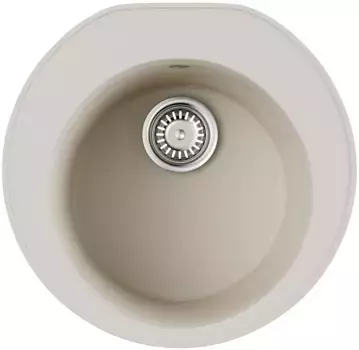 Мойка кухонная Omoikiri Miya Tetogranit 50.5x49 белый матовый, эверест