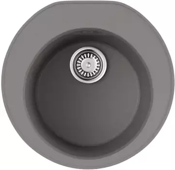 Мойка кухонная Omoikiri Miya Tetogranit 50.5x49 серый матовый, leningrad grey