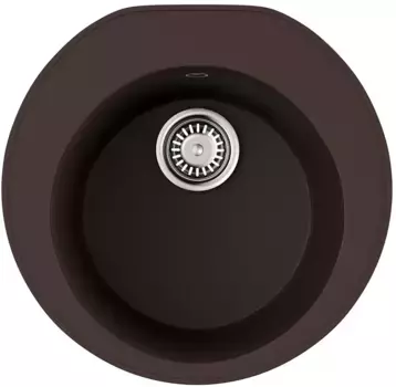Мойка кухонная Omoikiri Miya Tetogranit 50.5x49 коричневый матовый, темный шоколад