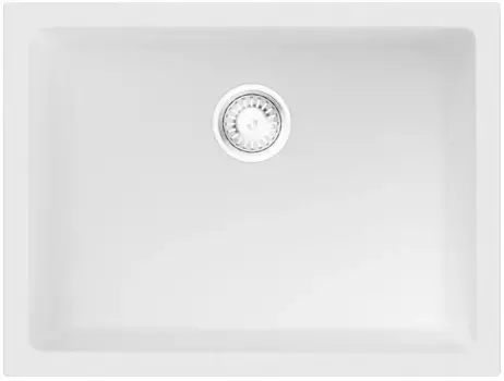 Мойка кухонная Omoikiri Okinoshima Natceramic 61х46 белый матовый