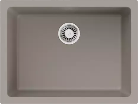 Мойка кухонная Omoikiri Okinoshima Natceramic 61x46 серый матовый, cappuccino coffee