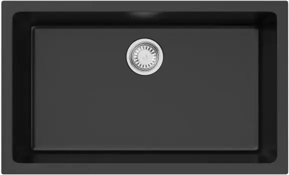 Мойка кухонная Omoikiri Okinoshima Natceramic 76х46 черный матовый