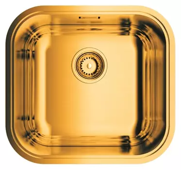 Мойка кухонная Omoikiri Omi 40x37 золото, латунь
