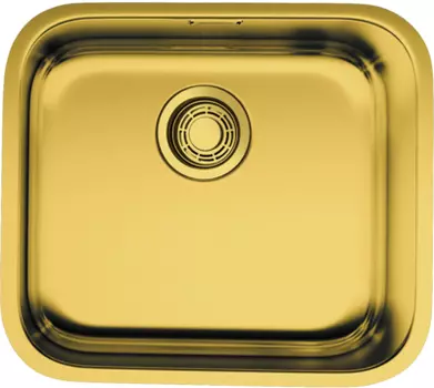 Мойка кухонная Omoikiri Omi 49x44 золото, латунь