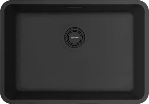 Мойка кухонная Omoikiri Omi 53х37 черный матовый, графит