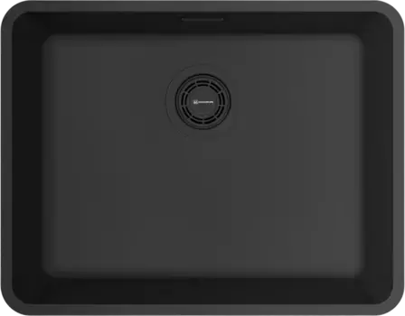 Мойка кухонная Omoikiri Omi 53х41.5 черный матовый, графит