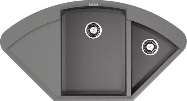 Мойка кухонная Omoikiri Sakaime Tetogranit 105.7х57.5 серый матовый, leningrad grey