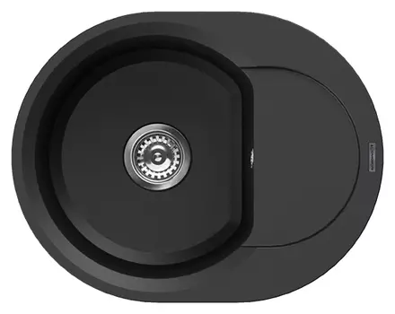 Мойка кухонная Omoikiri Sakaime Tetogranit 60х47 черный матовый