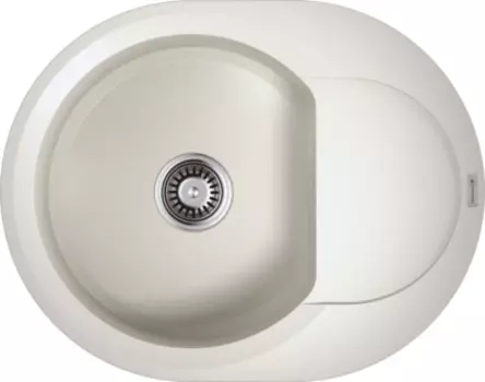 Мойка кухонная Omoikiri Sakaime Tetogranit 60х47 белый матовый, эверест