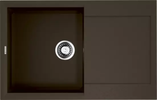 Мойка кухонная Omoikiri Sakaime Tetogranit 78x43.5 коричневый матовый, темный шоколад