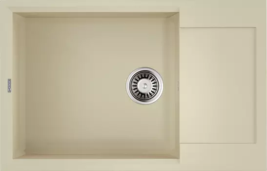 Мойка кухонная Omoikiri Sakaime Tetogranit 78х50 бежевый матовый, ваниль