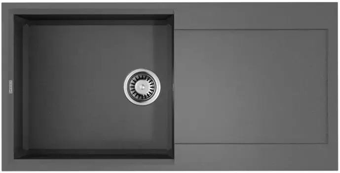 Мойка кухонная Omoikiri Sakaime Tetogranit 100х50 серый матовый, Leningrad grey