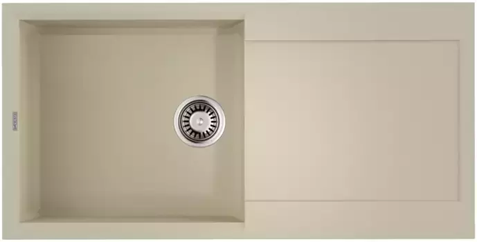 Мойка кухонная Omoikiri Sakaime Tetogranit 100х50 бежевый матовый, ваниль