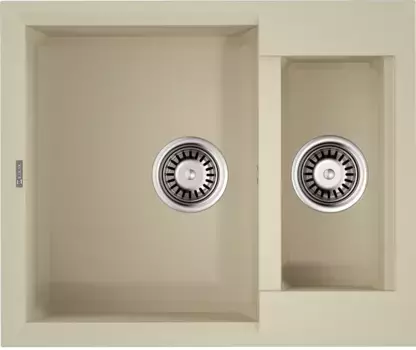 Мойка кухонная Omoikiri Sakaime Tetogranit 60х50 бежевый матовый, ваниль
