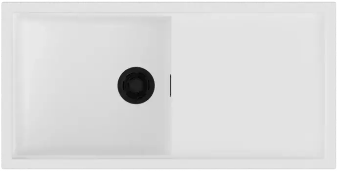 Мойка кухонная Omoikiri Sintesi Artceramic 100х50 белый матовый