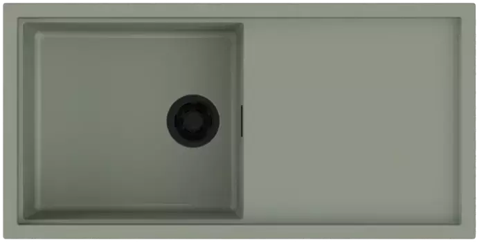 Мойка кухонная Omoikiri Sintesi Artceramic 100х50 зеленый матовый, wind green