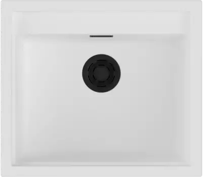 Мойка кухонная Omoikiri Sintesi Artceramic 57х50 белый матовый