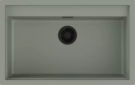 Мойка кухонная Omoikiri Sintesi Artceramic 79х50 зеленый матовый, wind green