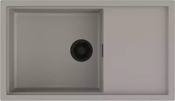 Мойка кухонная Omoikiri Sintesi Artceramic 86х50 серый матовый, leningrad grey