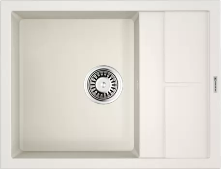 Мойка кухонная Omoikiri Sumi Tetogranit 65х50 белый матовый