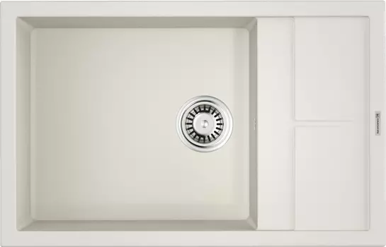 Мойка кухонная Omoikiri Sumi Tetogranit 78х50 белый матовый