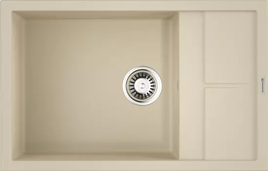 Мойка кухонная Omoikiri Sumi Tetogranit 78х50 бежевый матовый, ваниль