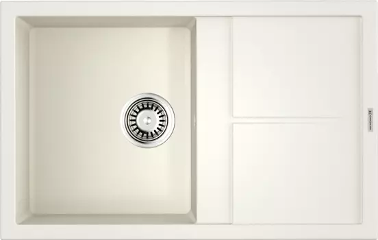 Мойка кухонная Omoikiri Sumi Tetogranit 79х50 белый матовый