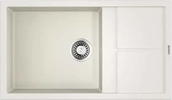 Мойка кухонная Omoikiri Sumi Tetogranit 86х50 белый матовый