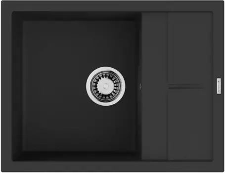 Мойка кухонная Omoikiri Sumi Artceramic 65х50 черный матовый, графит