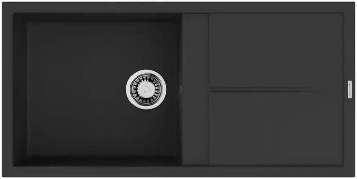 Мойка кухонная Omoikiri Sumi Artceramic 100х50 черный матовый, графит