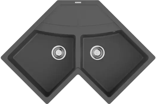 Мойка кухонная Omoikiri Sumi Tetogranit 102.1x83 серый матовый, платина