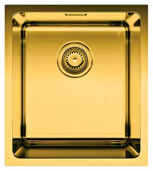 Мойка кухонная Omoikiri Tadzava 39х44 4993078 золото, латунь