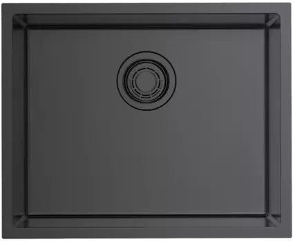 Мойка кухонная Omoikiri Tadzava 54х44 темный хром, вороненая сталь