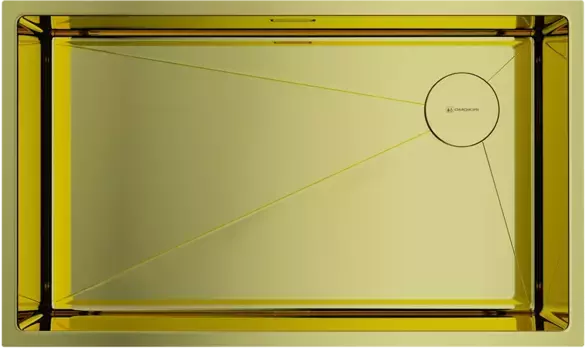 Мойка кухонная Omoikiri Taki 74х44 светлое золото