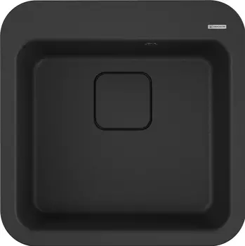 Мойка кухонная Omoikiri Tasogare Artgranit 51х51 черный матовый