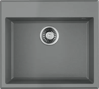 Мойка кухонная Omoikiri Tedori Tetogranit 57х51 серый матовый, leningrad grey
