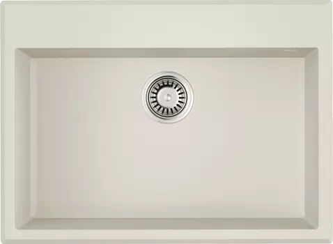 Мойка кухонная Omoikiri Tedori Tetogranit 68х50 белый матовый