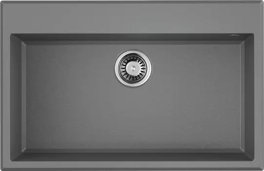 Мойка кухонная Omoikiri Tedori Tetogranit 79х51 серый матовый, leningrad grey