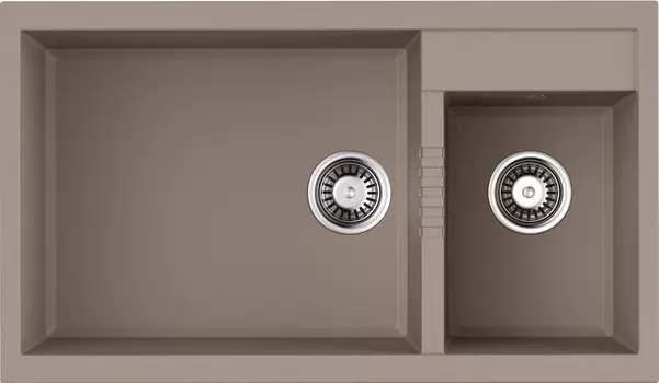 Мойка кухонная Omoikiri Tedori Tetogranit 86х50 бежевый матовый