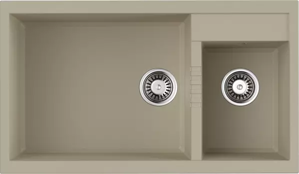 Мойка кухонная Omoikiri Tedori Tetogranit 86х50 бежевый матовый, ваниль