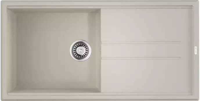 Мойка кухонная Omoikiri Tedori Tetogranit 100х51 белый матовый, эверест